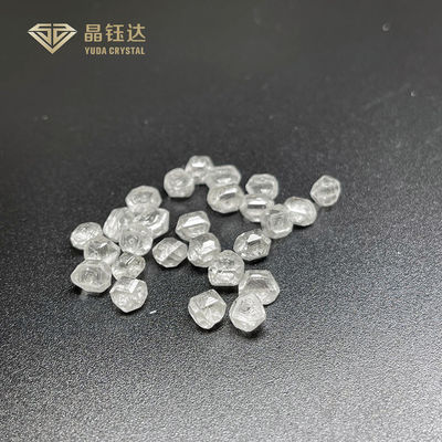 diamantes crescidos laboratório de 0,5 1,5 quilates HPHT cor sintética do diamante D E F de 1 quilate