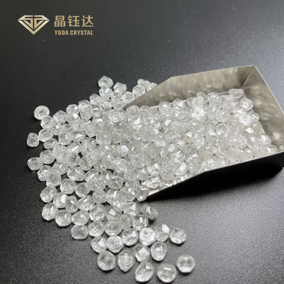 Diamante sintético crescido do CVD dos diamantes de 1 quilate HPHT laboratório branco sem cortes