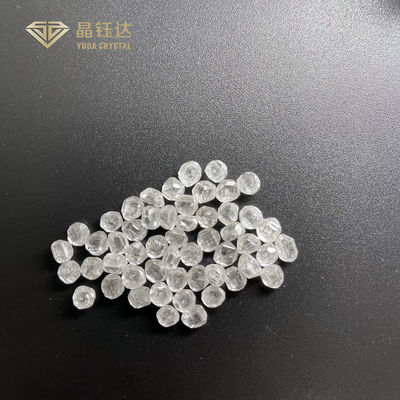 Diamantes sintéticos sintéticos do CVD HPHT 2mm a 20mm para diamantes fracos da joia