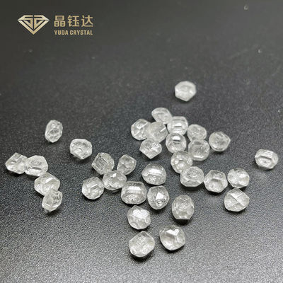 3Ct 4Ct HPHT VVS CONTRA diamantes sem cortes ásperos criou artificialmente diamantes Yuda Crystal