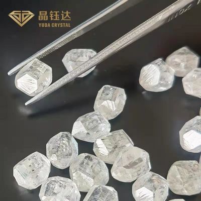Diamantes crescidos de Def laboratório áspero branco contra a claridade Hpht Diamond For Jewelry sem cortes