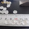 Cor VVS de DEF CONTRA a decoração crescida laboratório da joia dos diamantes do quilate HPHT da claridade 3-4