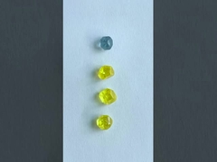 Diamantes coloridos cultivados em laboratório