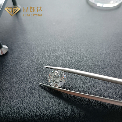 O laboratório VVS1 criou o diamante fraco 1.0ct 2.0ct em volta do corte brilhante para anéis