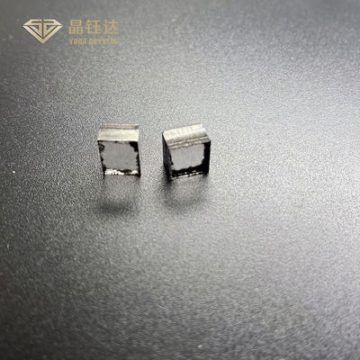 Quadrado CONTRA 10,0 quilates diamantes sem cortes puros dos diamantes ásperos de um CVD de 11,0 quilates para a joia