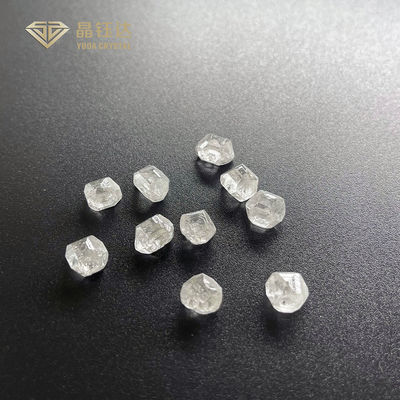Diamante áspero sintético de SI1 SI2 HPHT 6 quilates 6,5 quilates 7 quilates