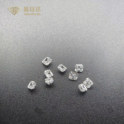 4mm 7mm DE CONTRA Fantasia cortou diamantes que do laboratório 0.5ct a 1 quilate Asscher cortou o diamante