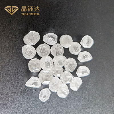 3.0-4.0 diamante branco crescido laboratório do tamanho grande sintético HPHT dos diamantes ásperos do quilate