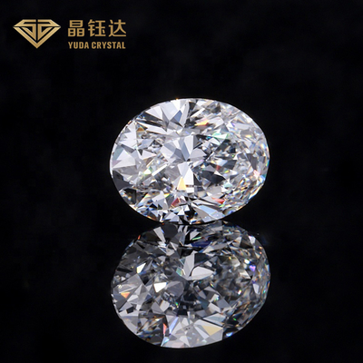 VVS CONTRA a fantasia crescida dos diamantes do SI laboratório fraco cortou Diamond For Jewelry polonês oval