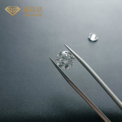 Branco Redondo 7ct 8ct HPHT Diamantes cultivados em laboratório DEF Cor VVS VS Claridade