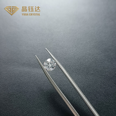 Branco Redondo 7ct 8ct HPHT Diamantes cultivados em laboratório DEF Cor VVS VS Claridade