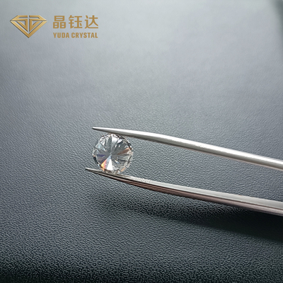 Branco Redondo 7ct 8ct HPHT Diamantes cultivados em laboratório DEF Cor VVS VS Claridade