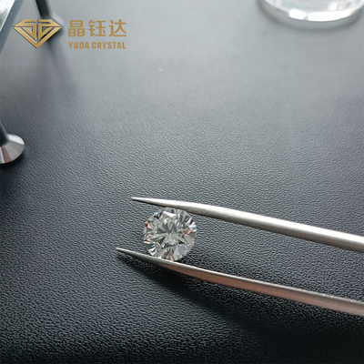 Branco Redondo 7ct 8ct HPHT Diamantes cultivados em laboratório DEF Cor VVS VS Claridade