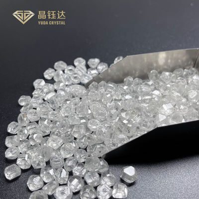 Yuda Crystal 3.0 - 4.0 ct Branco VVS VS HPHT Diamantes brutos não cortados Diamantes criados artificialmente em laboratório