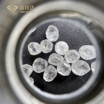 Yuda Crystal 3.0 - 4.0 ct Branco VVS VS HPHT Diamantes brutos não cortados Diamantes criados artificialmente em laboratório