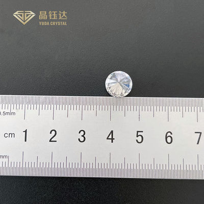 O corte brilhante redondo certificou o corte excelente sintético dos diamantes 9mm