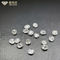 diamantes brancos ásperos sintéticos VVS de 4.0ct 5.0ct HPHT CONTRA D F para a colar