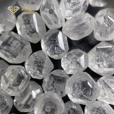 1 quilate Branco HPHT não cortado Diamantes cultivados em laboratório Diamantes sintéticos