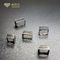 CVD retangular Diamond For Ring cru áspero da cor de 7mm 9mm GH