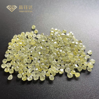 Laboratório amarelo intenso extravagante diamantes coloridos crescidos HPHT 1ct a 7ct