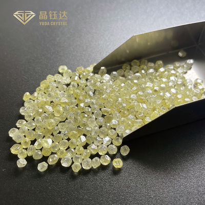 diamantes coloridos crescidos VVS de 2ct 2.5ct 3ct laboratório amarelo extravagante CONTRA