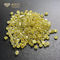 50 pontos do laboratório amarelo intenso crescido coloriram diamantes 5.0mm a 15.0mm