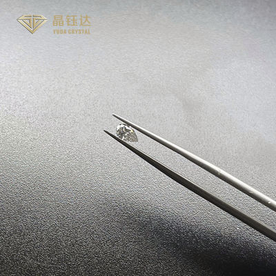 DEF VS SI HPHT Diamante de corte de laboratório de fantasia 0,4ct 0,2ct Diamante de pera de laboratório
