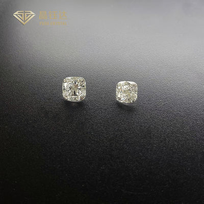 A fantasia branca da cor cortou os diamantes fracos crescidos laboratório 5.0ct para a joia