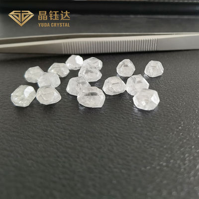 8 mm 10 mm DEF Cor bruto HPHT Diamante bruto 7.0ct A 12.0ct