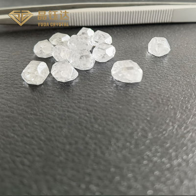 8 mm 10 mm DEF Cor bruto HPHT Diamante bruto 7.0ct A 12.0ct