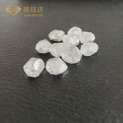 8 mm 10 mm DEF Cor bruto HPHT Diamante bruto 7.0ct A 12.0ct