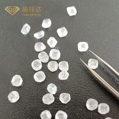 VS Plus 7,0 quilates 8,0 quilates HPHT Diamantes brutos Diamantes brutos não polidos Para anel de 2ct