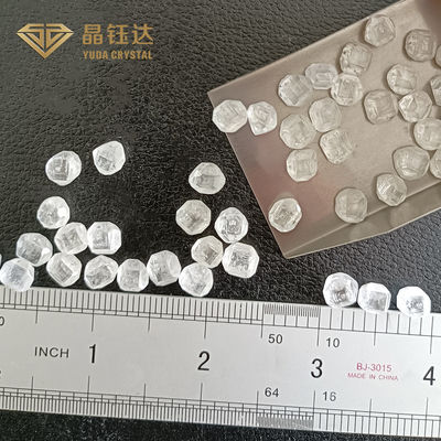 VS Plus 7,0 quilates 8,0 quilates HPHT Diamantes brutos Diamantes brutos não polidos Para anel de 2ct