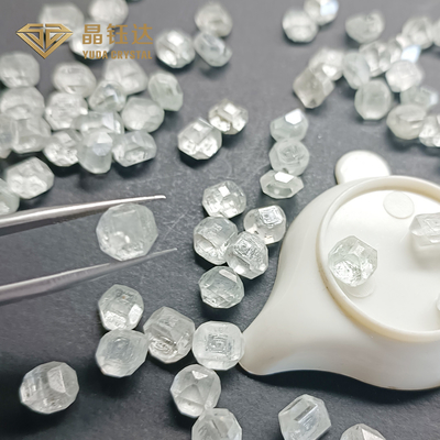 VS SI 3.0ct 4.0ct 5.0ct HPHT Diamantes brutos personalizados para 1 quilate