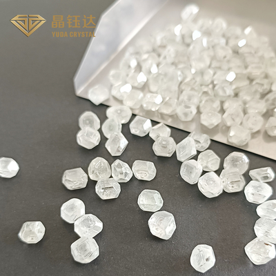 5 mm a 7 mm DEF cor áspera HPHT diamante forma retangular