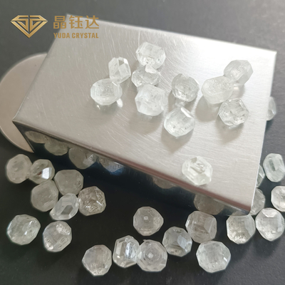 5 mm a 7 mm DEF cor áspera HPHT diamante forma retangular