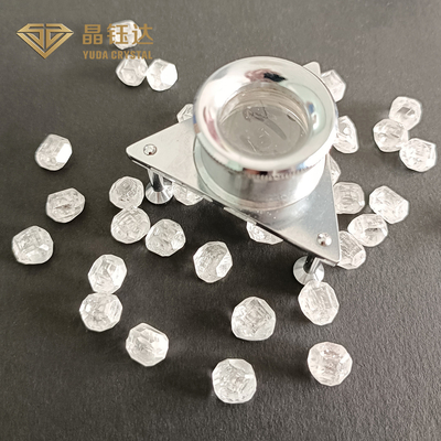 Quadrado 6 mm a 8 mm DEF Cor HPHT Deposição química de vapor de diamante