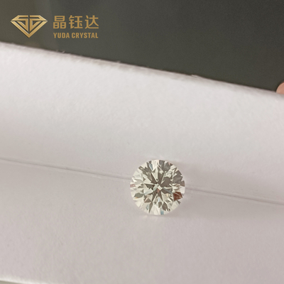 Carbon Round Loose Diamantes cultivados em laboratório para produção de jóias de diamantes