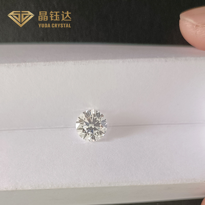 Carbon Round Loose Diamantes cultivados em laboratório para produção de jóias de diamantes