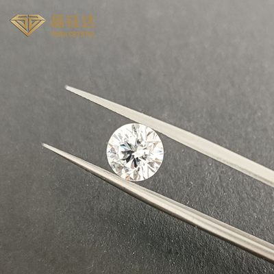 Branco DEF Cor Rectangular HPHT Diamantes cultivados em laboratório VS SI