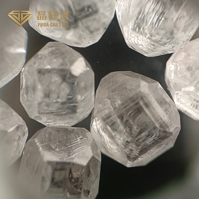 VVS VS Diamantes cultivados em laboratório DEF Cor HPHT Diamantes não polidos Diamantes cultivados