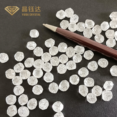 O laboratório de HPHT criou o laboratório pequeno branco dos diamantes 0.5ct fez diamantes para a colar