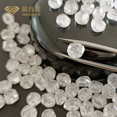 VVS VS Diamantes cultivados em laboratório DEF Cor HPHT Diamantes não polidos Diamantes cultivados