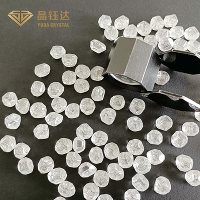 HPHT Diamante sintético feito pelo homem 2 mm a 20 mm para jóias Diamante solto