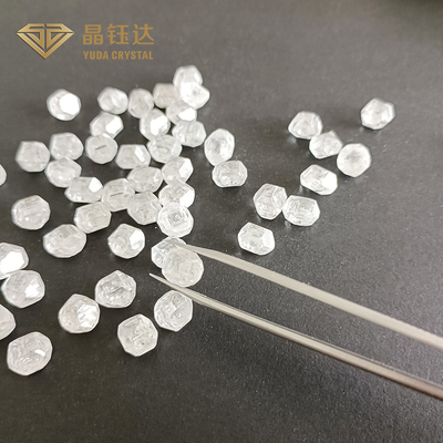 Ronda 8-8.99 Ct Laboratório Criado Diamante HPHT Diamante bruto