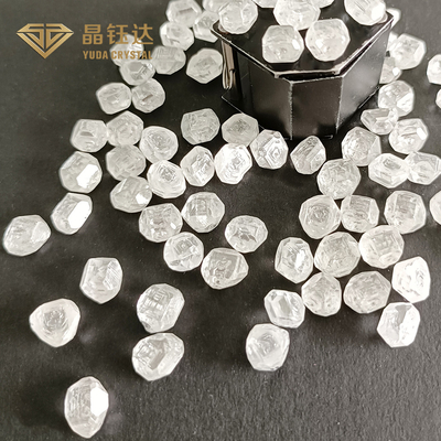 Laboratório HPHT Criado Diamantes Pedras não cortadas Diamantes naturais soltos Forma quadrada