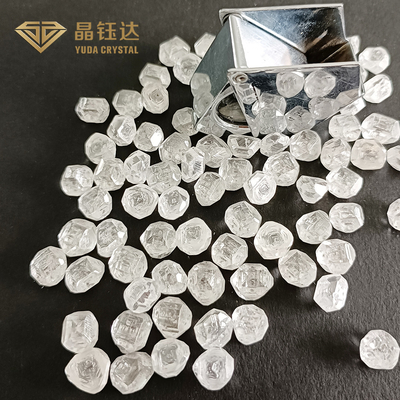 Contra a cor HPHT Diamond Uncut Lab Grown Diamond áspero de DEFG para o diamante fraco