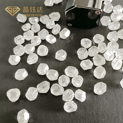 VVS CONTRA o diamante áspero do SI D E F 7.0ct 7.5ct HPHT diamante sem cortes de 8 quilates
