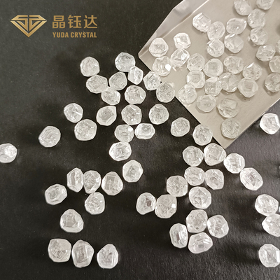 Yuda Cristal não cortado HPHT Diamante bruto Laboratório de 3 quilates Diamante