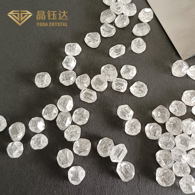 3Ct 4Ct HPHT VVS CONTRA diamantes sem cortes ásperos criou artificialmente diamantes Yuda Crystal